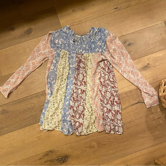 Free people merrie mixed print tunic - Picture 6 of 7